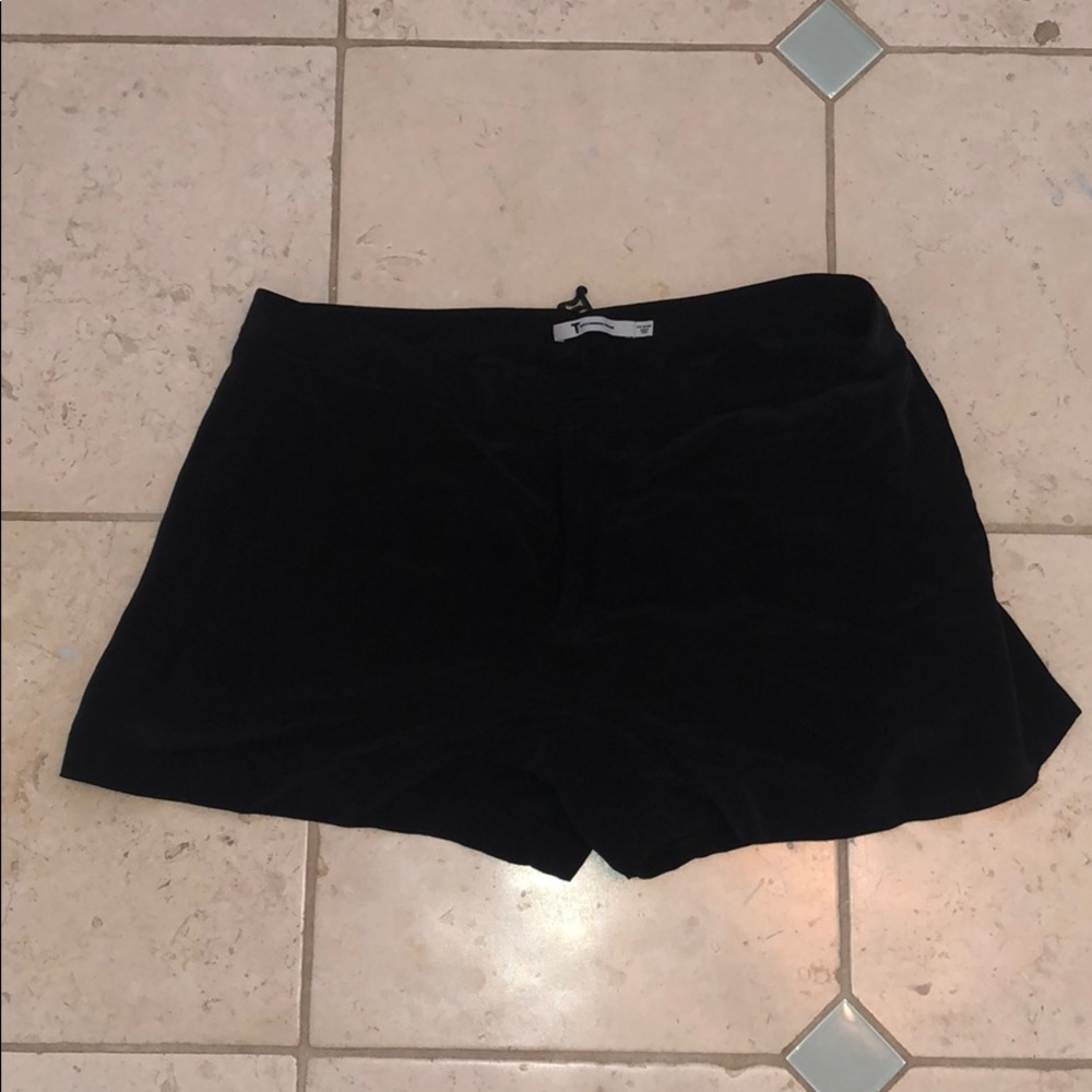 T by Alexander Wang Black Shorts